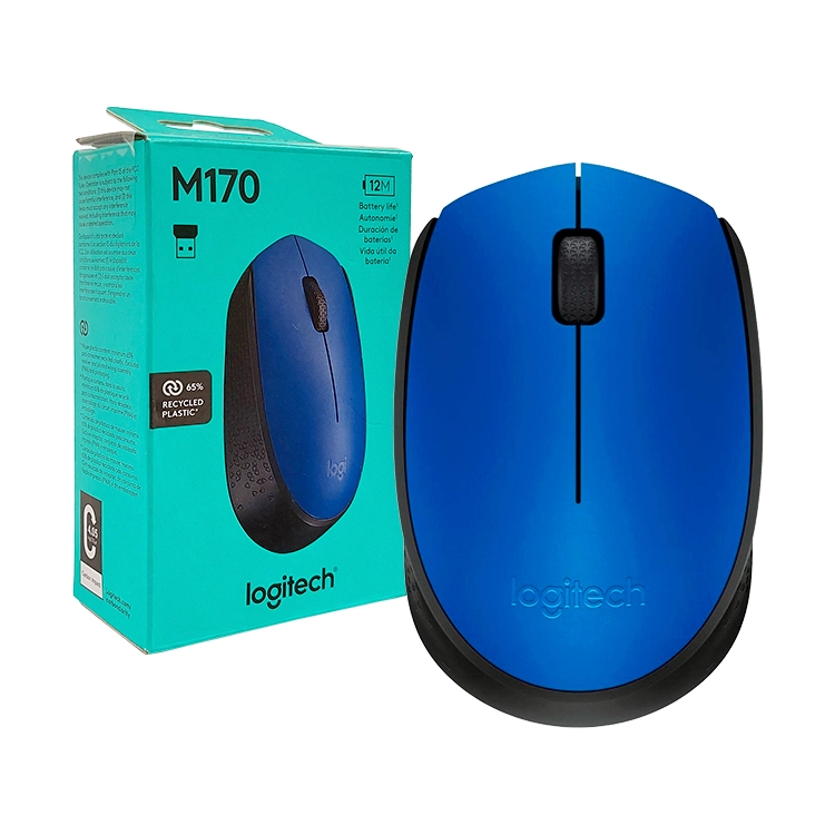 Mouse Logitech Wireless M170 Azul Art.910-4800